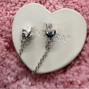 Mickey Gestures Pandora Safety Chain